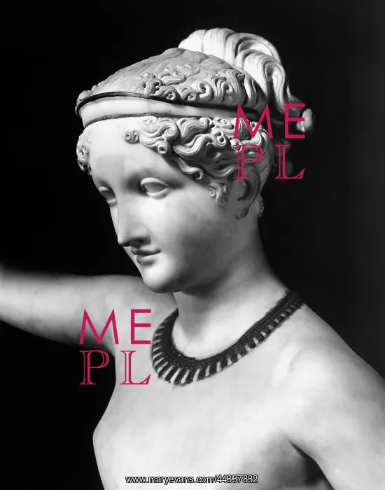 : Hebe, detail of the face; : Hebe, detail of the face;