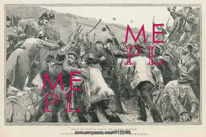 : HEBRIDES RIOTS 1888 : HEBRIDES RIOTS 1888