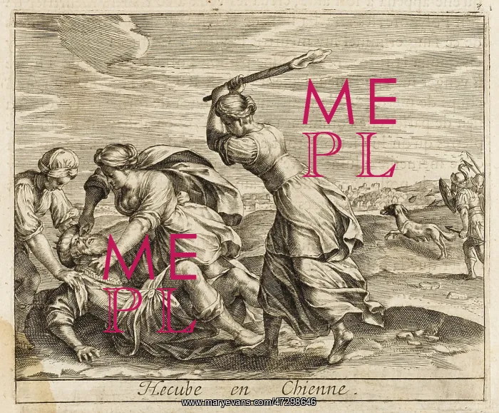 : Hecuba and Polymestor : Hecuba and Polymestor