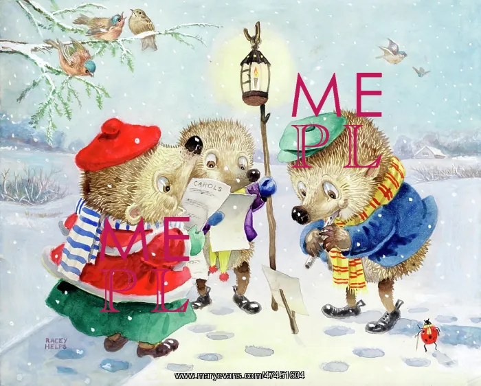 : Hedgehogs carol singing