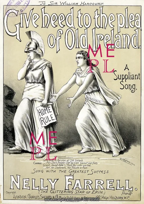 : Give Heed To The Plea of Old Ireland, by O Allen & A Lee : Give Heed To The Plea of Old Ireland, by O Allen & A Lee