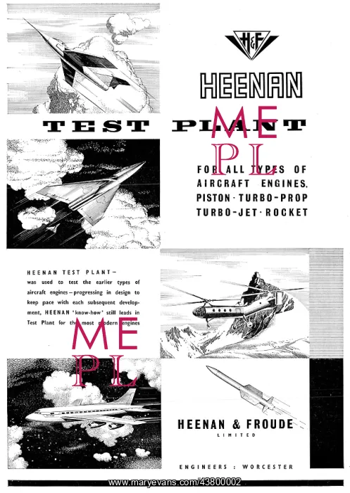  : Heenan & Froude Dynamometers & Aero Engine Test Plants
