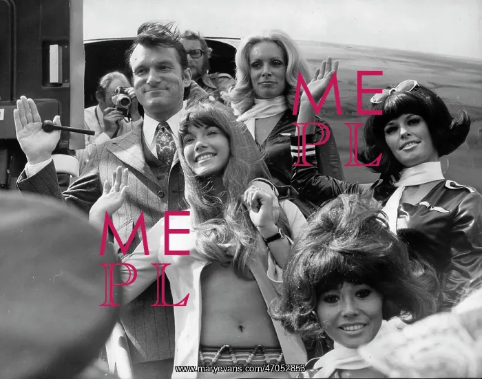 : Hefner Visits London : Hefner Visits London