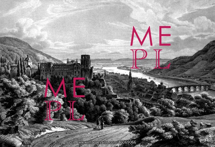 : Heidelberg c. 1830 : Heidelberg c. 1830