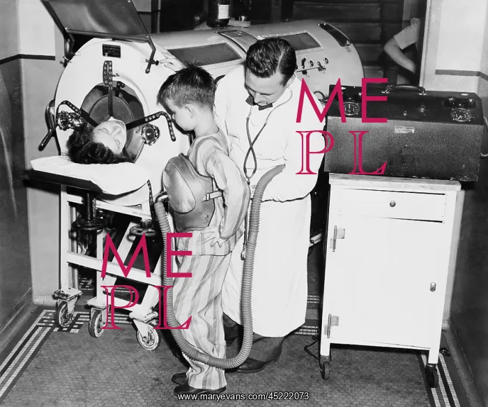 : At the height of a polio epidemic, Dr. Harry ? : At the height of a polio epidemic, Dr. Harry ?