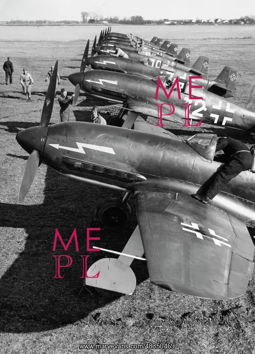 : Heinkel He 100 fighter plane, 1942 : Heinkel He 100 fighter plane, 1942