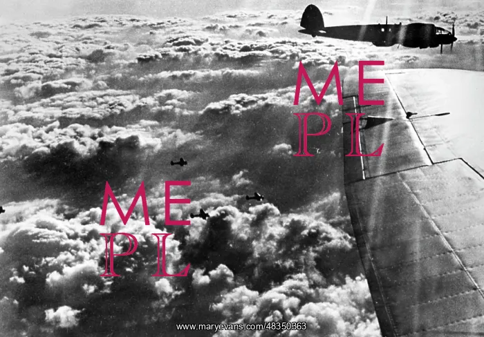 : Heinkel He 111 fighter plane, 1939 : Heinkel He 111 fighter plane, 1939