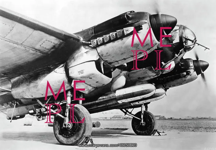 : Heinkel He 111 fighter plane, 1941 : Heinkel He 111 fighter plane, 1941