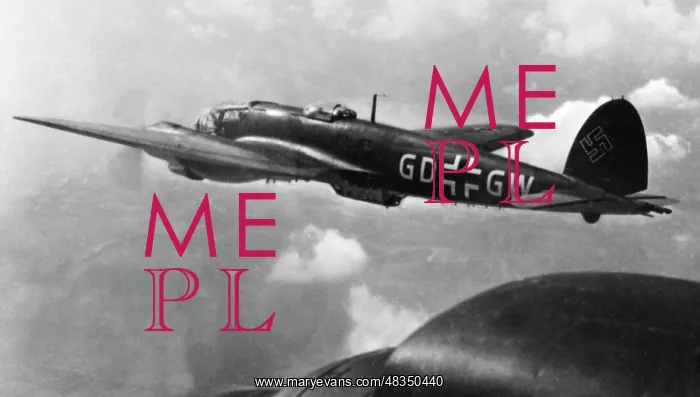 : Heinkel He 111 fighter plane : Heinkel He 111 fighter plane