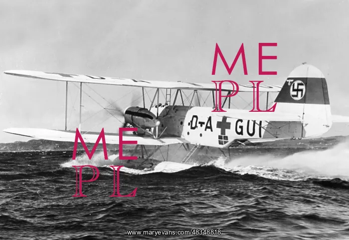 : Heinkel He 59 seaplane, 1940 : Heinkel He 59 seaplane, 1940