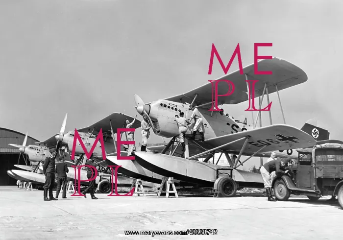 : Heinkel He 60 seaplane, 1937 : Heinkel He 60 seaplane, 1937