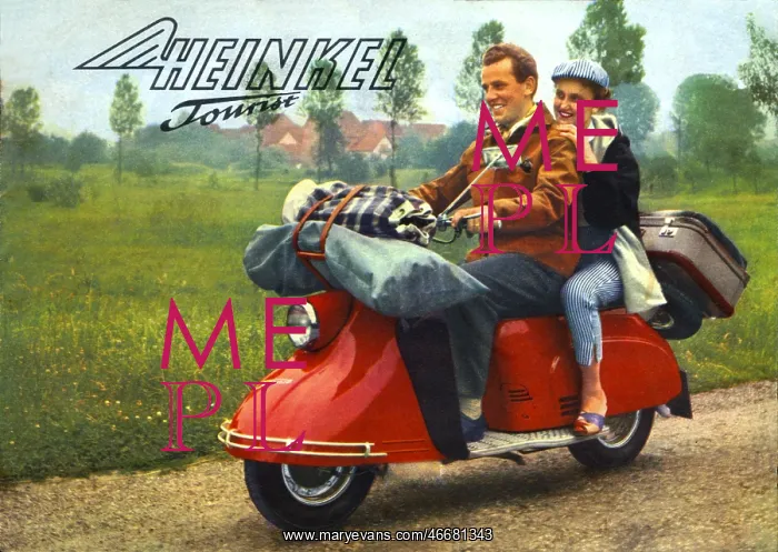  : Heinkel motorcycle advert