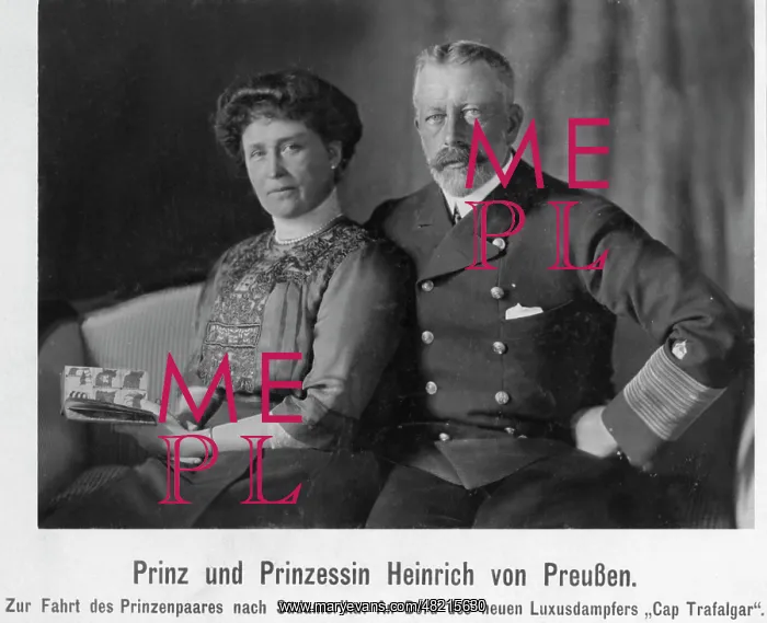 : Heinrich - prince - Germany - Hohenzollern - Privat und Beerdigung - Gemahl : Heinrich - prince - Germany - Hohenzollern - Privat und Beerdigung - Gemahl