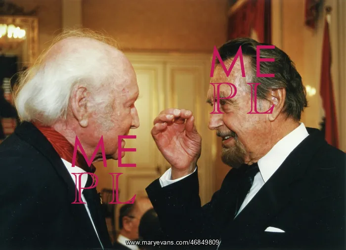 : Heinrich Harrer and Hans Hass : Heinrich Harrer and Hans Hass