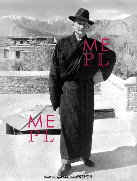  : Heinrich Harrer in Lhasa, Tibet