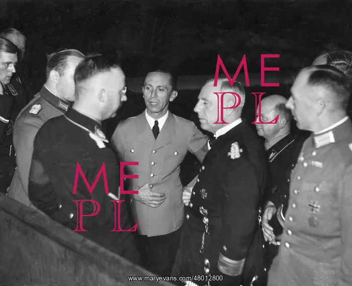 : Heinrich Himmler, Josef Goebbels, Wilhelm Canaris, Minister : Heinrich Himmler, Josef Goebbels, Wilhelm Canaris, Minister