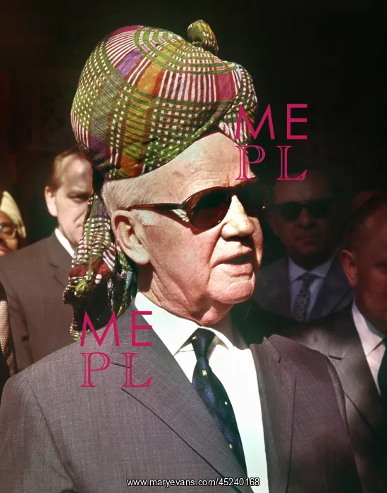 : Heinrich Lubke visits India : Heinrich Lubke visits India