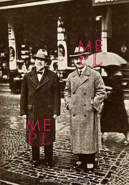 : Heinrich Mann, left, and Thomas Mann, right : Heinrich Mann, left, and Thomas Mann, right