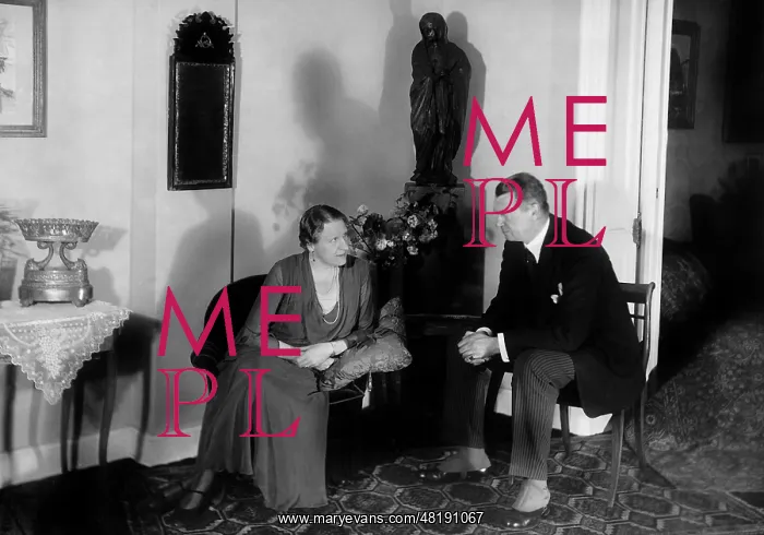  : Heinrich Sahm and his wife