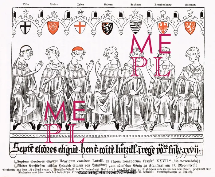 : HEINRICH VII ELECTED : HEINRICH VII ELECTED