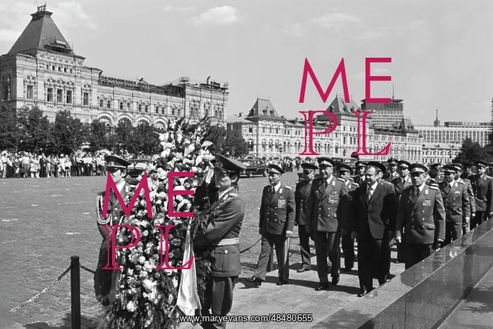 : Heinz Hoffmann visits USSR : Heinz Hoffmann visits USSR