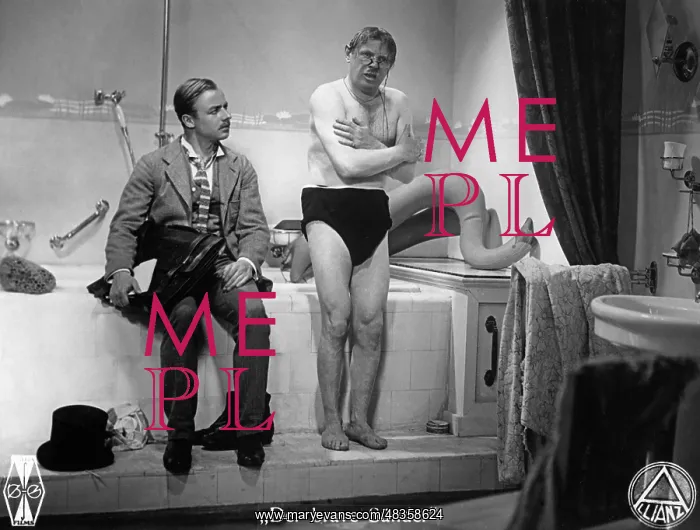 : Heinz Ruehmann and Max Pellenberg in The Virtuous Sinner : Heinz Ruehmann and Max Pellenberg in The Virtuous Sinner