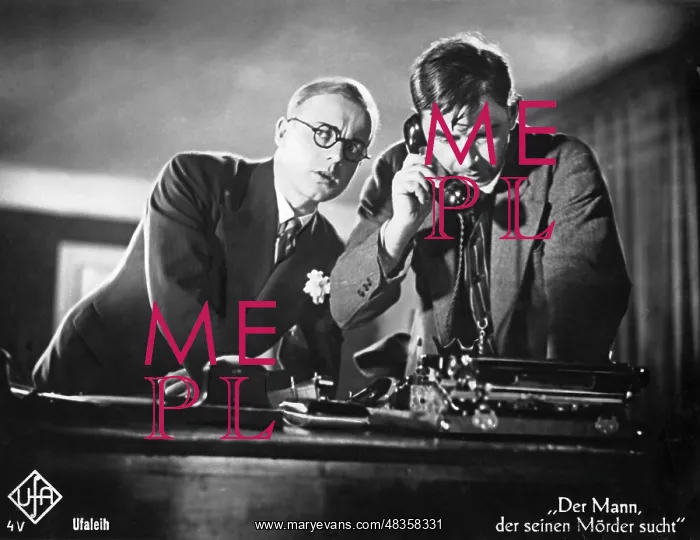 : Heinz Ruehmann and Raimnud Janitschek in The : Heinz Ruehmann and Raimnud Janitschek in The