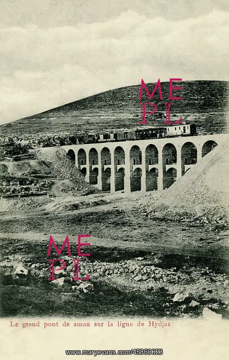 : Hejaz Railway, bridge at Amman, Jordan : Hejaz Railway, bridge at Amman, Jordan
