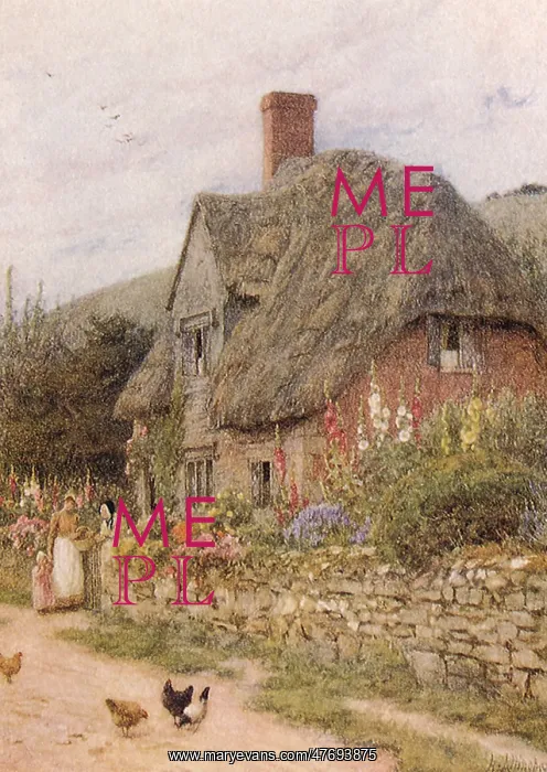  : Helen Allingham, Cottage in the Wild