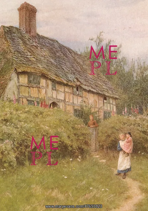  : Helen Allingham, Country Cottage