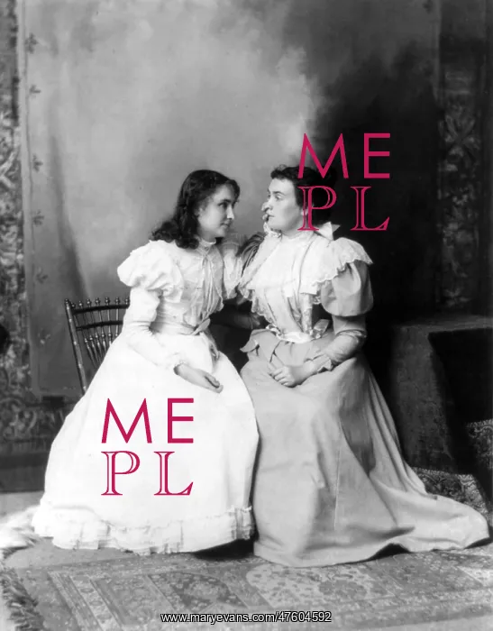 : Helen Keller and Anne Sullivan, 1897 : Helen Keller and Anne Sullivan, 1897