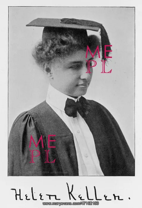 : Helen keller as a Student : Helen keller as a Student