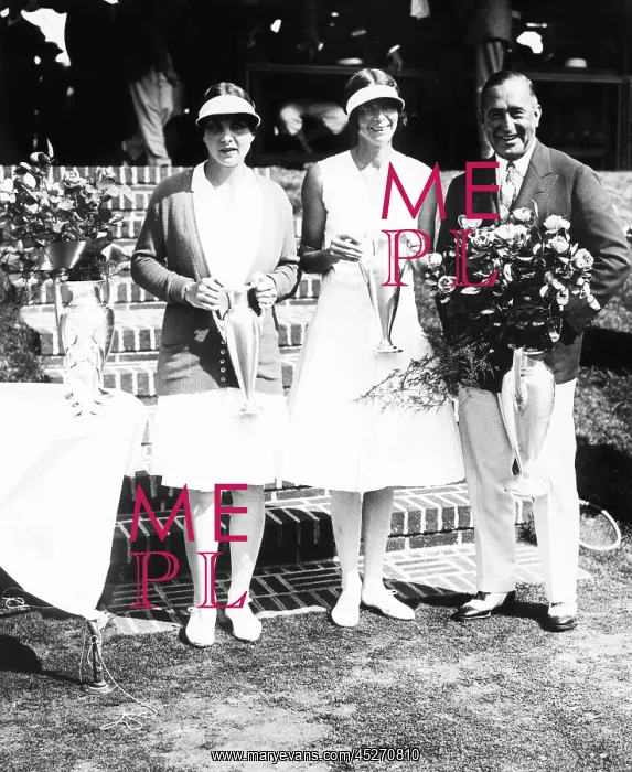 : Helen Wills (left), won the Woman's Singles U.S : Helen Wills (left), won the Woman's Singles U.S