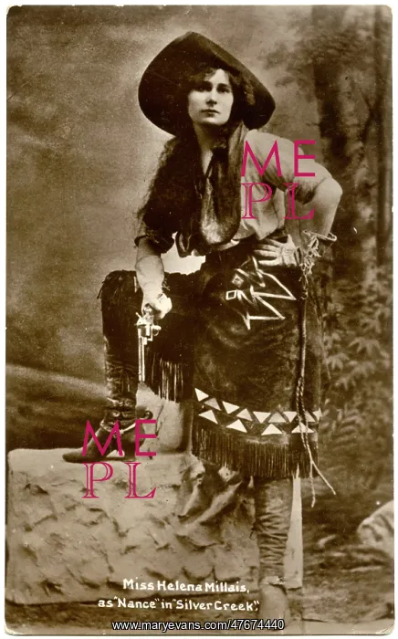 : Helena Millais as Nance in Silver Creek : Helena Millais as Nance in Silver Creek