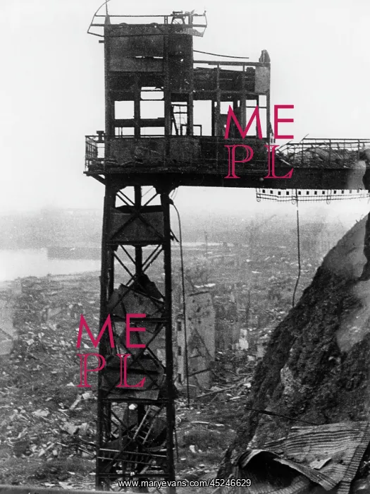 : Helgoland before blasting on the 18th of April in 1947 : Helgoland before blasting on the 18th of April in 1947
