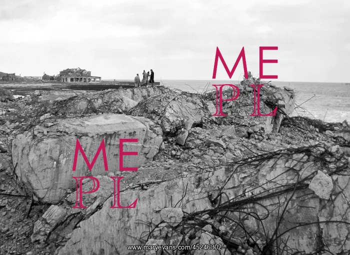 : Helgoland after the blasting of 1947 : Helgoland after the blasting of 1947