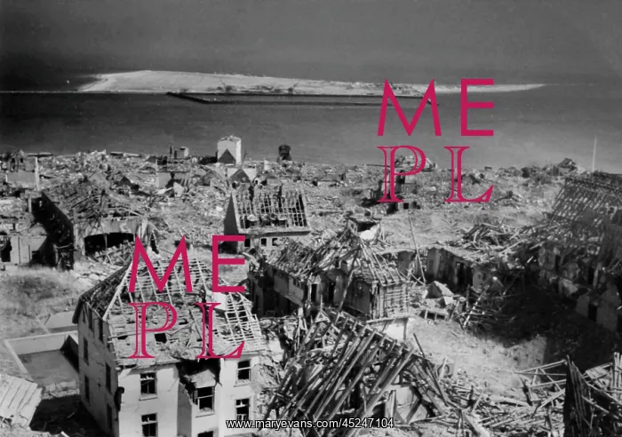 : Helgoland after blasting : Helgoland after blasting
