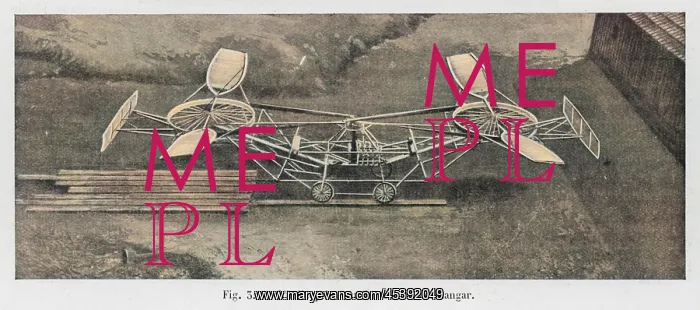 : The Helicopter designed by Frenchman Paul Cornu : The Helicopter designed by Frenchman Paul Cornu