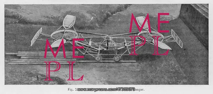 : The Helicopter designed by Frenchman Paul Cornu : The Helicopter designed by Frenchman Paul Cornu