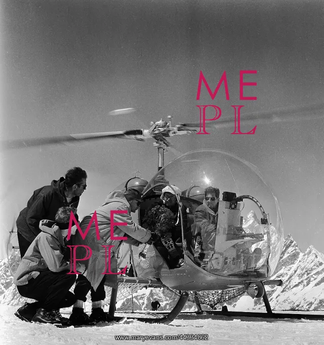 : A helicopter employed in the : A helicopter employed in the