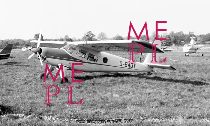: Helio H-295 Super Courier G-BAGT : Helio H-295 Super Courier G-BAGT