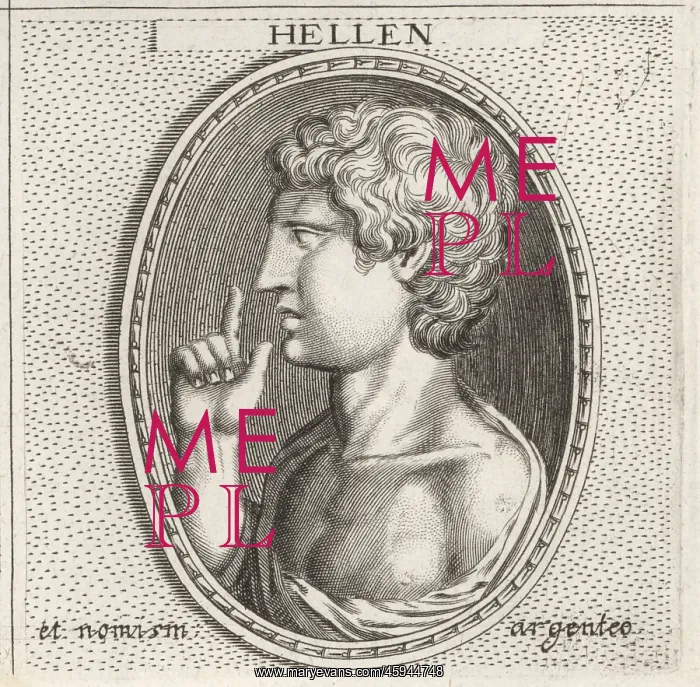 : Hellen, progenitor of the Hellenes in Greek myth : Hellen, progenitor of the Hellenes in Greek myth