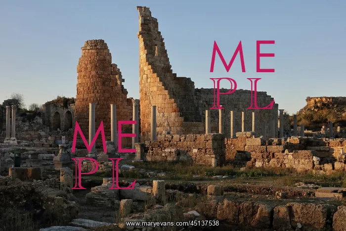 : Hellenistic Gate, Perga, Antalya, Turkey : Hellenistic Gate, Perga, Antalya, Turkey