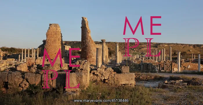 : Hellenistic Gate, Perga, Antalya, Turkey : Hellenistic Gate, Perga, Antalya, Turkey