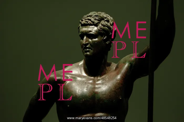 : Hellenistic prince represented in heroic nudity. Is generall : Hellenistic prince represented in heroic nudity. Is generall
