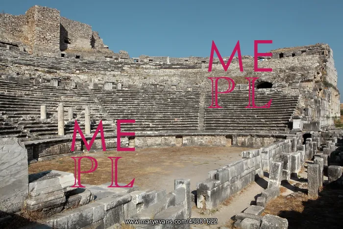 : The Hellenistic theatre, 4th century BC, later : The Hellenistic theatre, 4th century BC, later