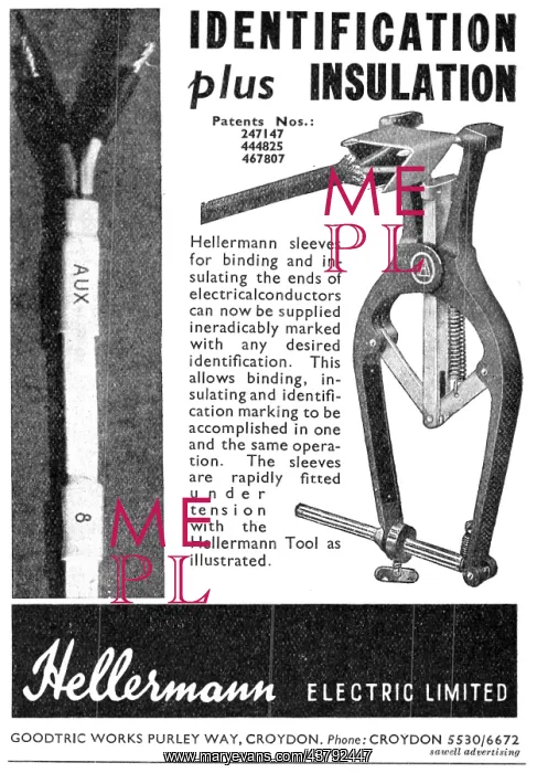 : Hellermann Electrical Cable Labelling & Insulation Tools : Hellermann Electrical Cable Labelling & Insulation Tools