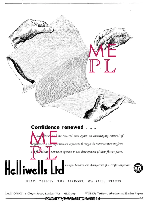 : Helliwells Aircraft Prototyping Work : Helliwells Aircraft Prototyping Work