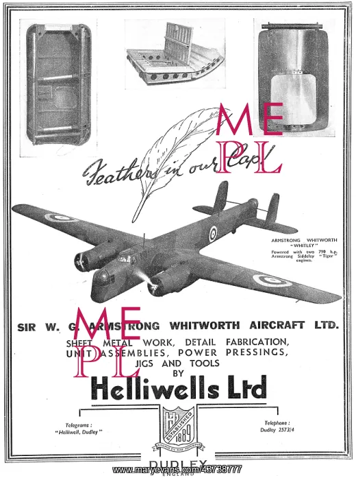 : Helliwells Aviation Component Manufacturers & Contractors : Helliwells Aviation Component Manufacturers & Contractors
