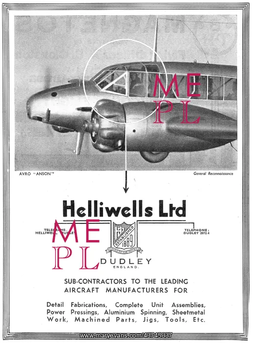 : Helliwells Aviation Component Manufacturers & Contractors : Helliwells Aviation Component Manufacturers & Contractors